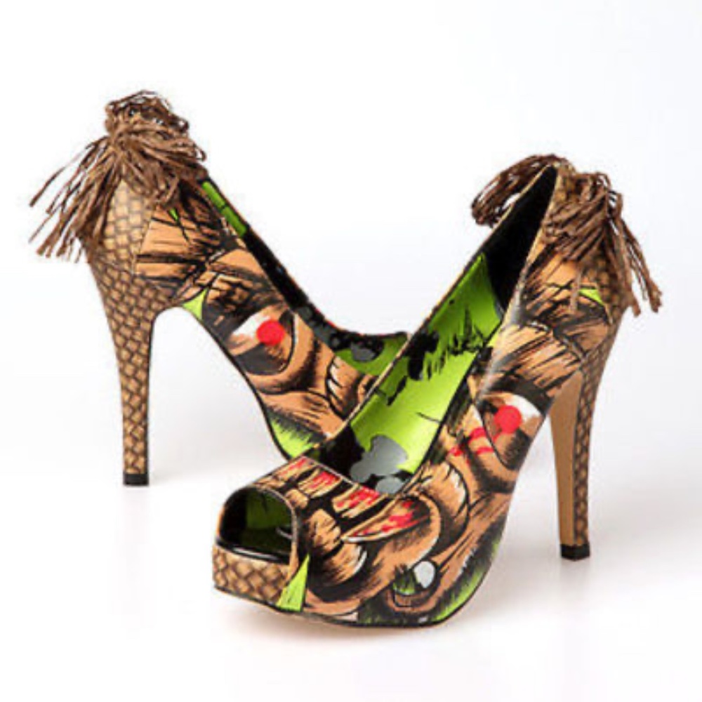 IRON FIST TIKI TOES HIGH HEELS 8